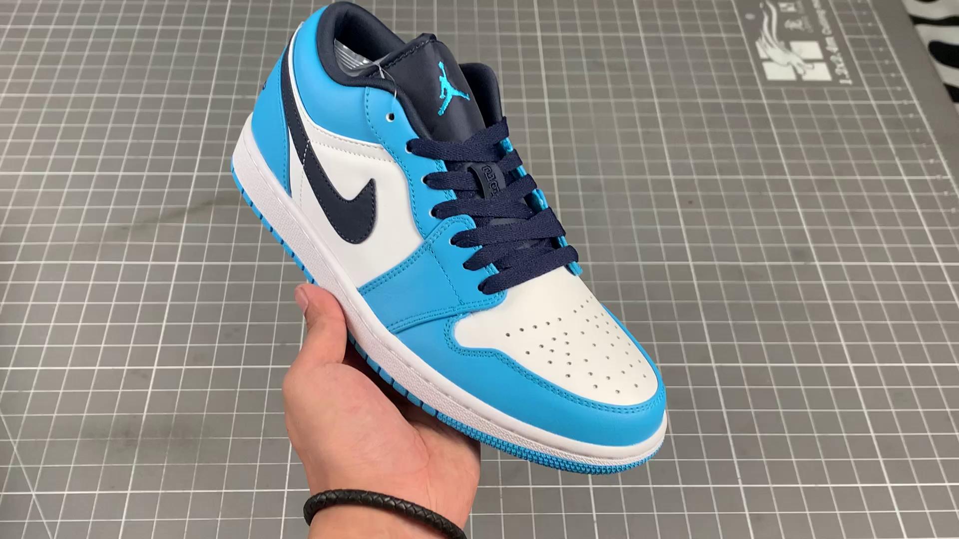 『纯原』air jordan 1 low 北卡蓝 553558 144