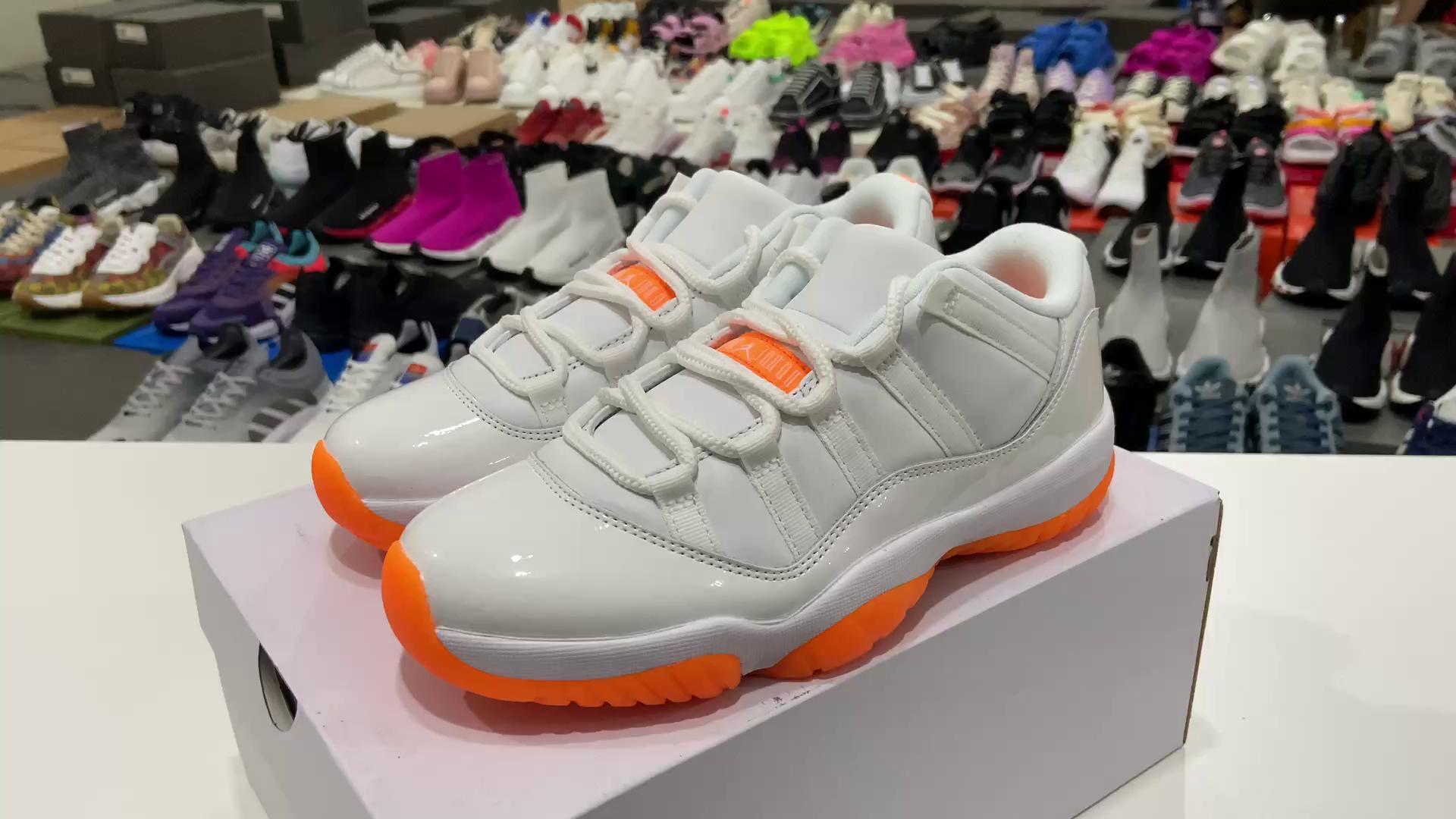 『纯原』air jordan aj11 白橘 ah7860-139