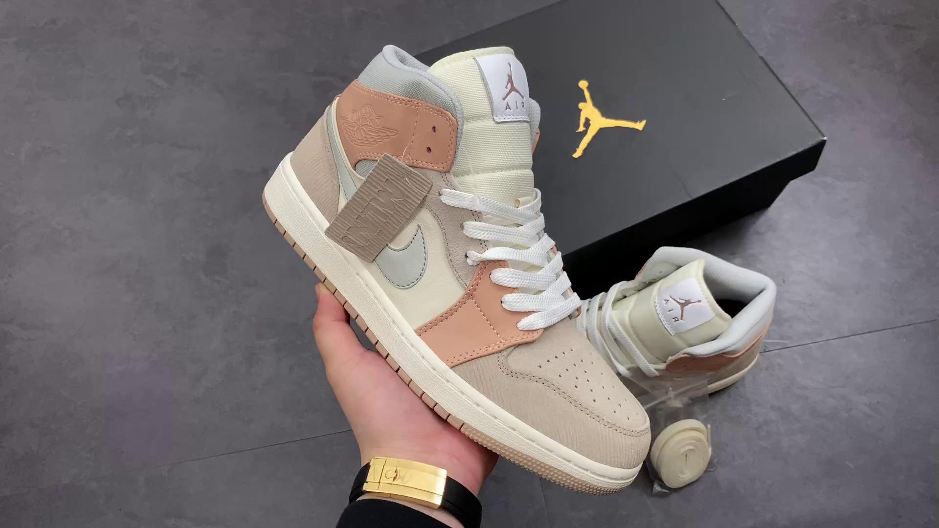 『纯原』aj1中帮 air jordan 1 米兰 cv3044 100