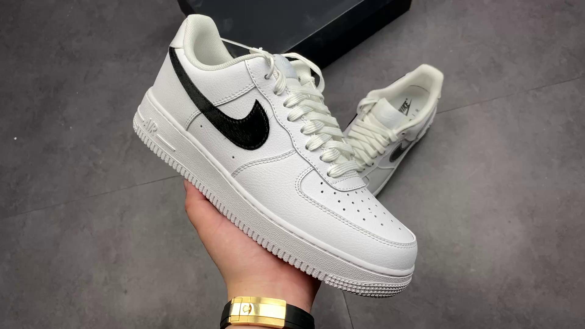 『纯原』air force 1 白黑空军一号低帮 cj0952-100