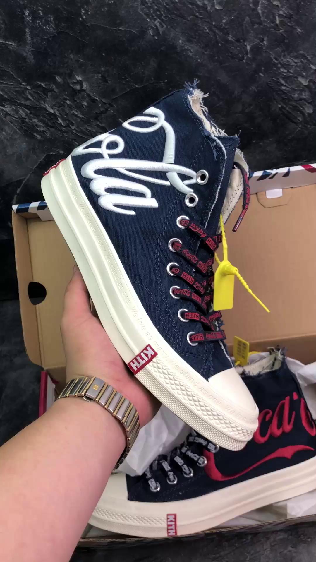 『纯原』可口可乐converse联名 深蓝