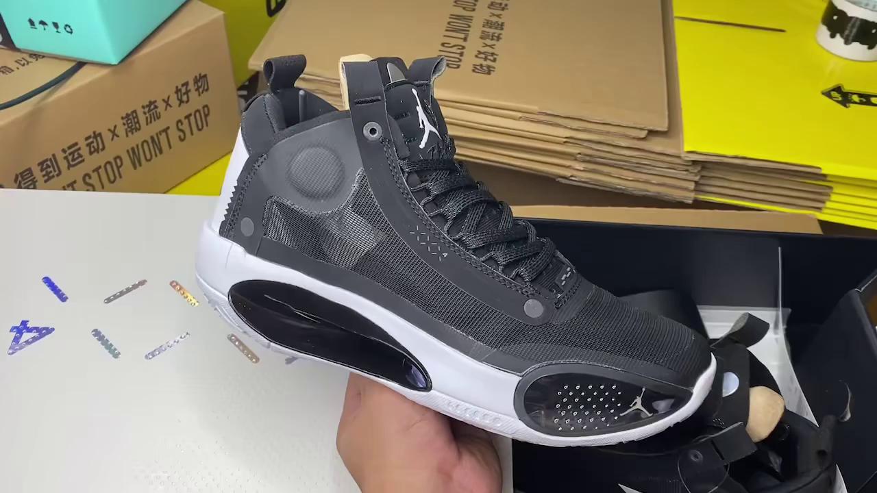 『纯原』nike air jordan 34 货号:bq3381 001 - 莆田鞋-向南潮鞋社