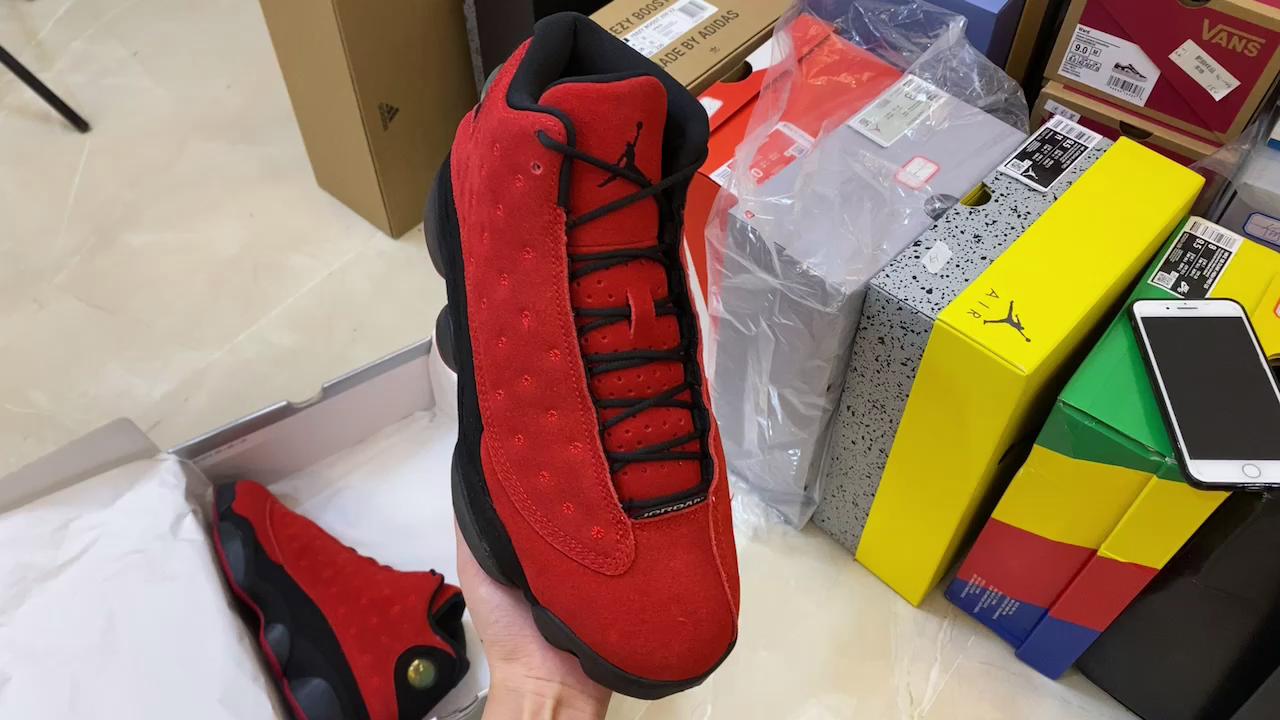 aj13红燧石图片