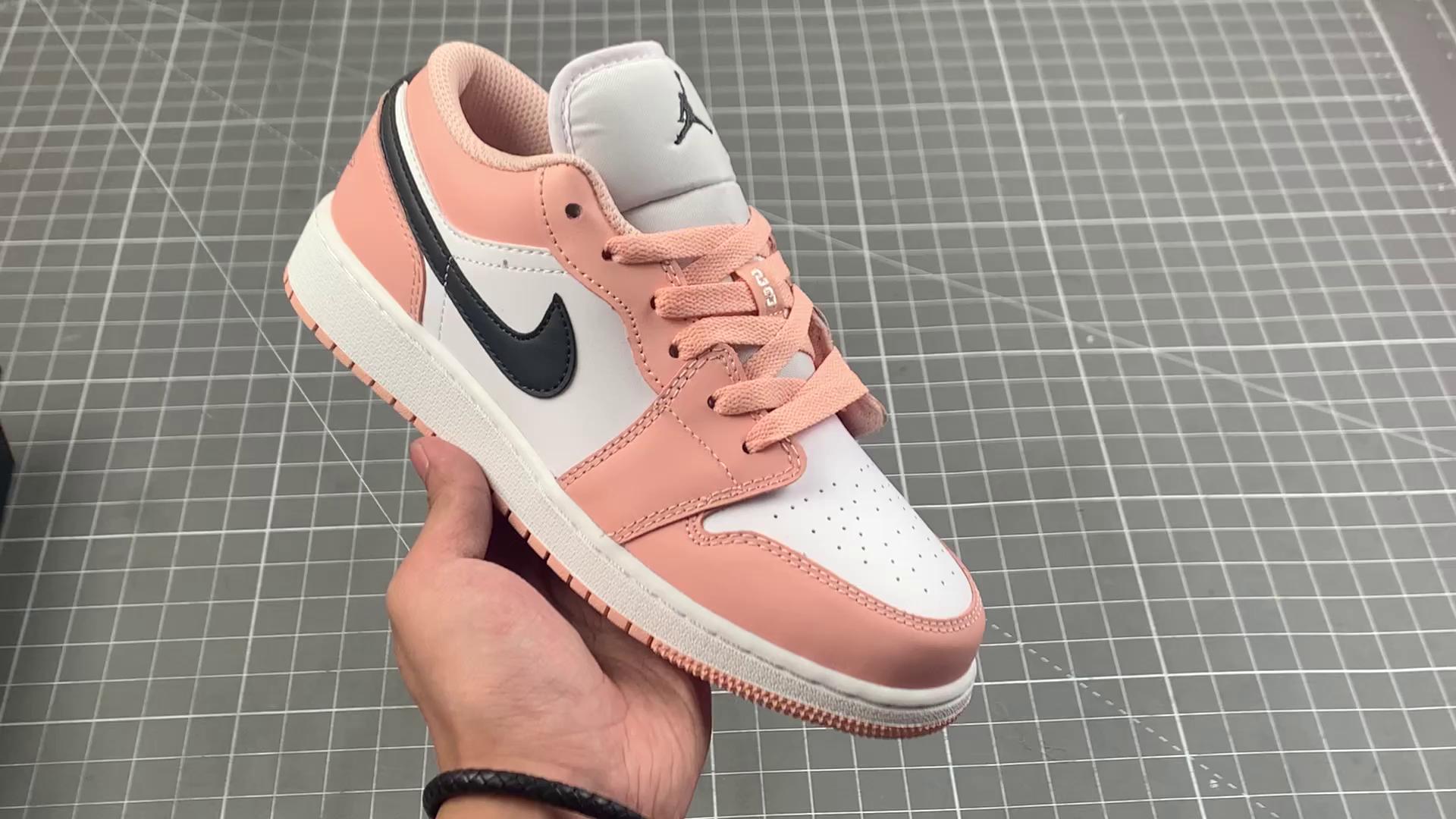 『纯原』air jordan 1 low aj1 低帮 北极粉gs 553560-800