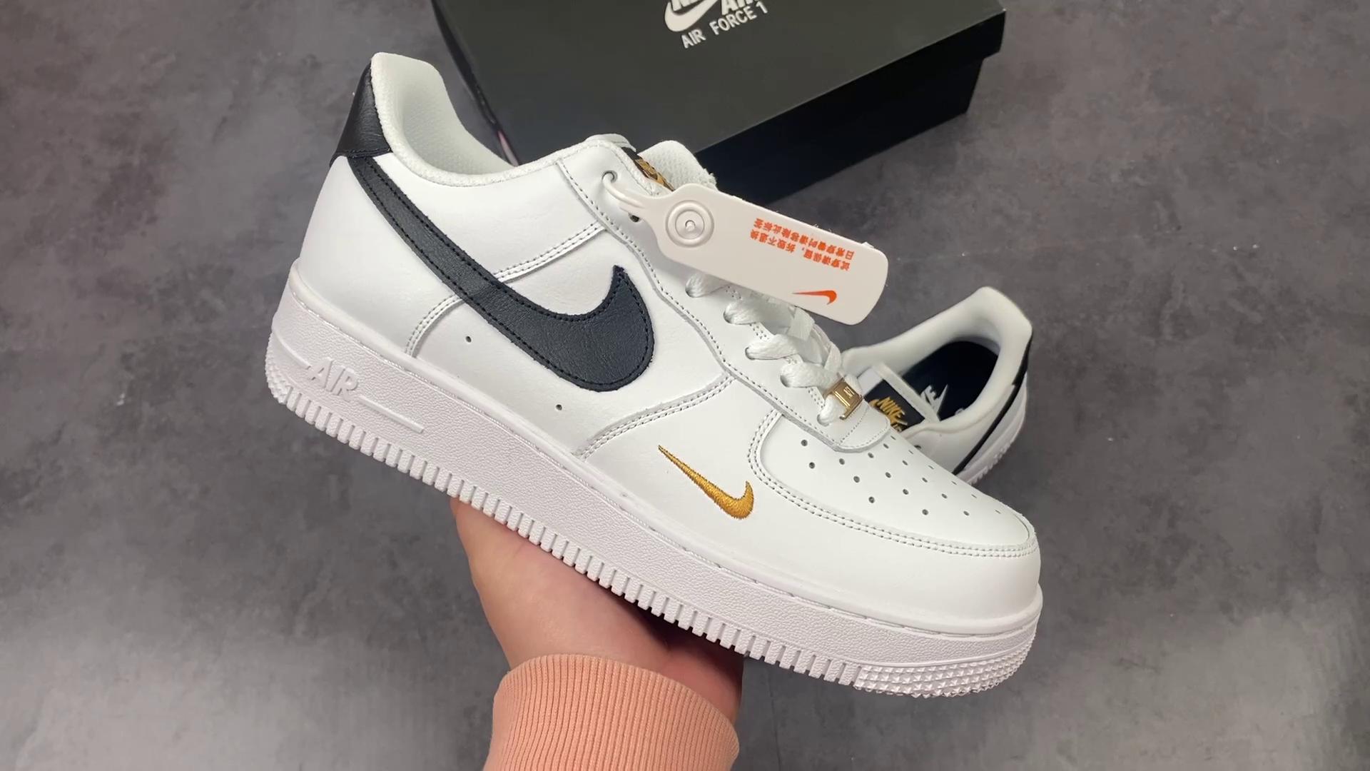 『纯原』air force 1 空军一号 黑白金 cz0270 102