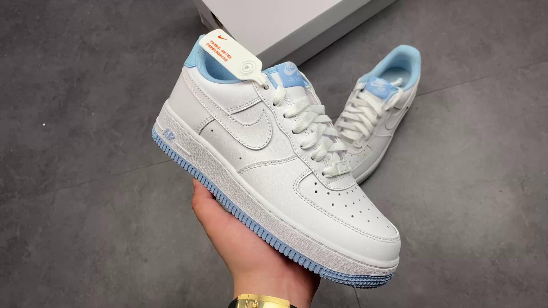 『纯原』air force 1 空军一号 白蓝雏菊 cd6915 103