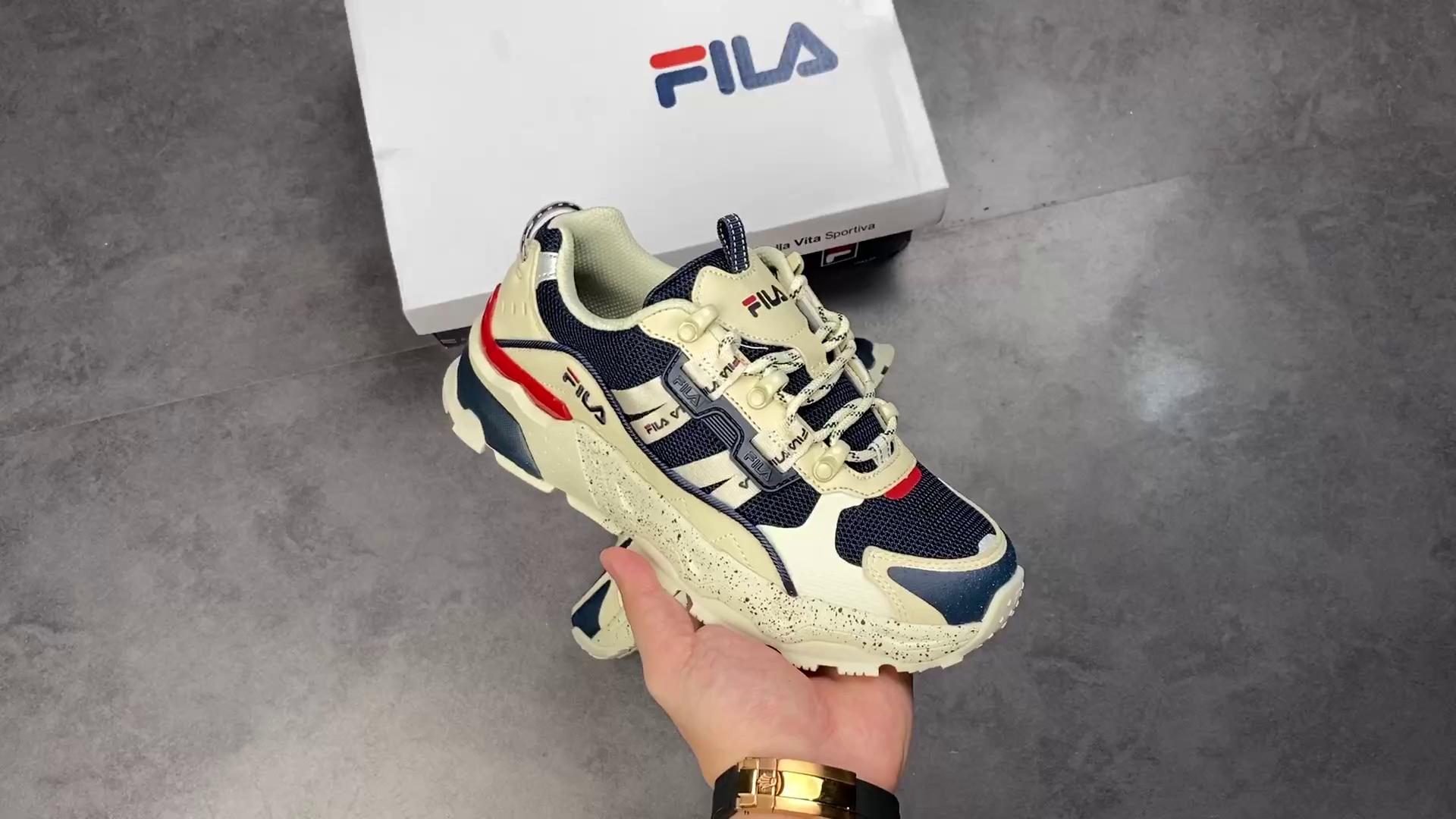 『纯原』fila fusion斐乐潮牌老爹鞋 - 莆田鞋-向南潮鞋社-主营真标