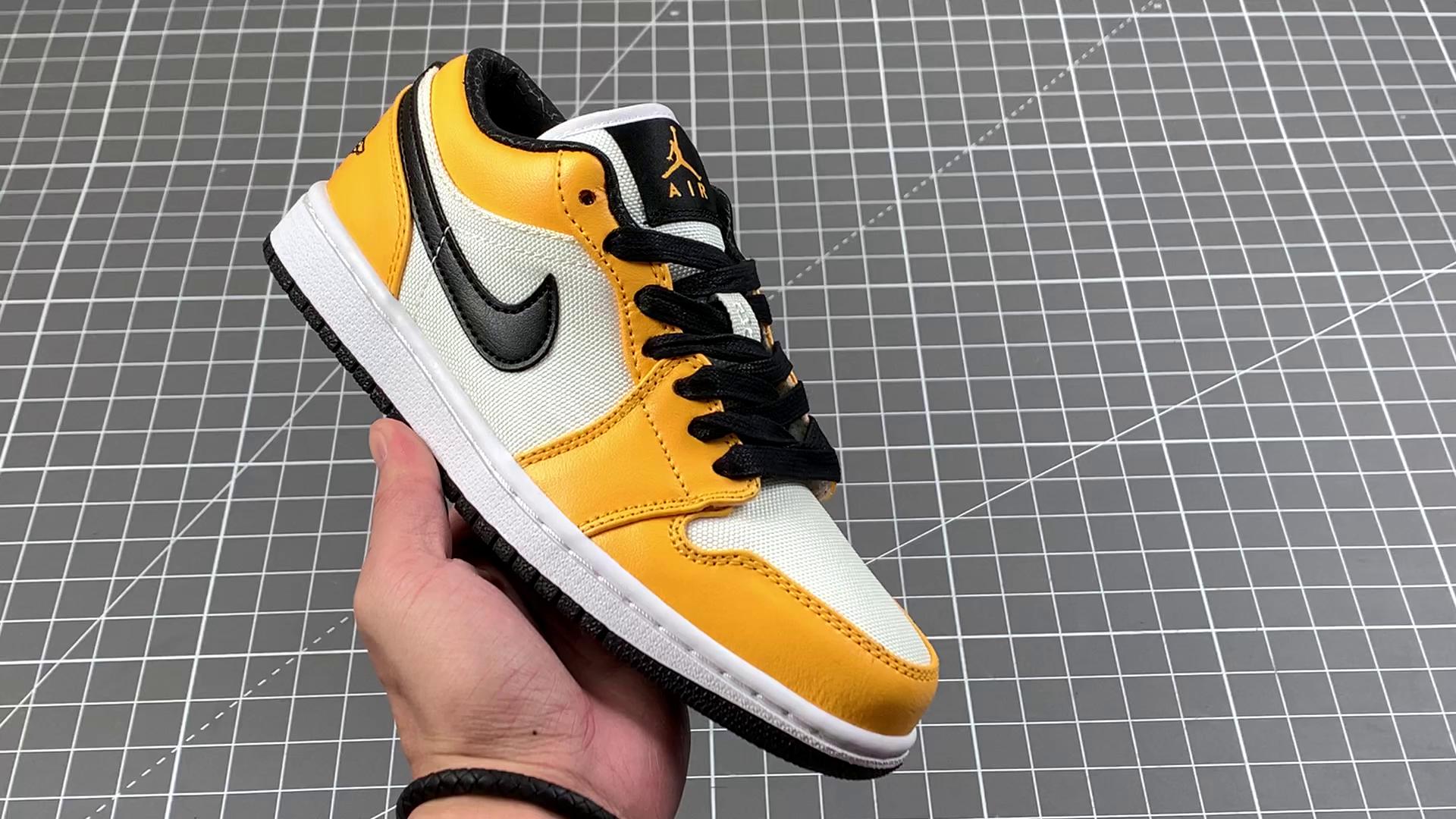 『纯原』air jordan 1 low 白橙湖人 cz4776-107