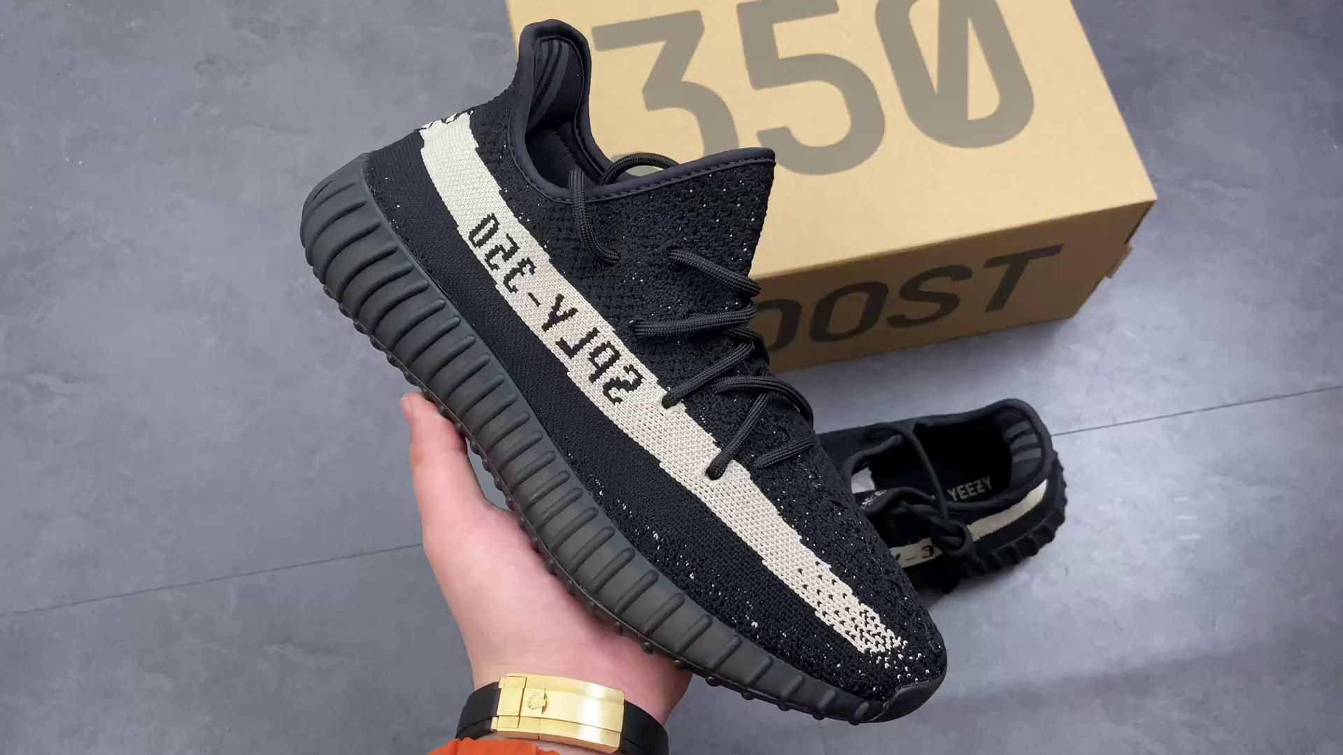 『純原』 yezzy 350 v2 黑白 灰  椰子350 by1604