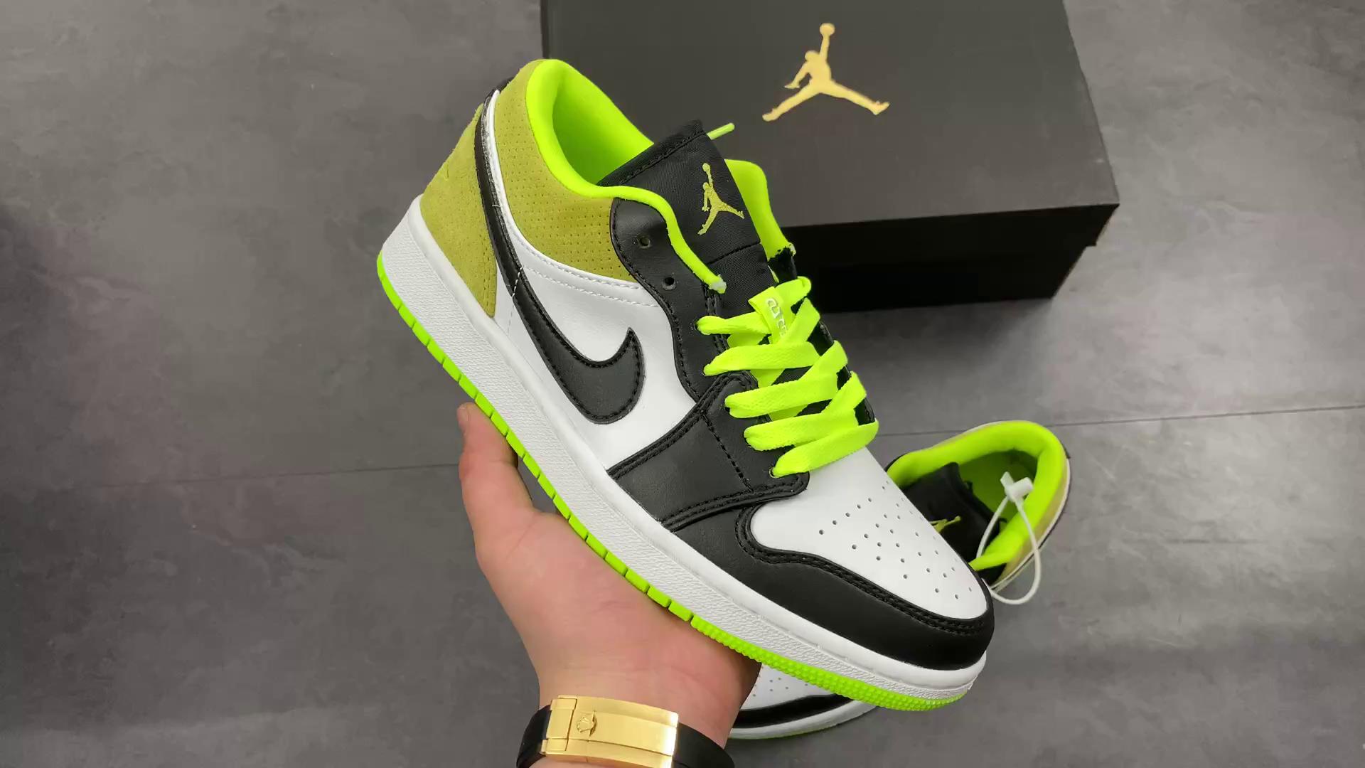 『纯原』aj1低帮 air jordan 1 青草绿 ck3022 003 - 莆田鞋-向南潮鞋