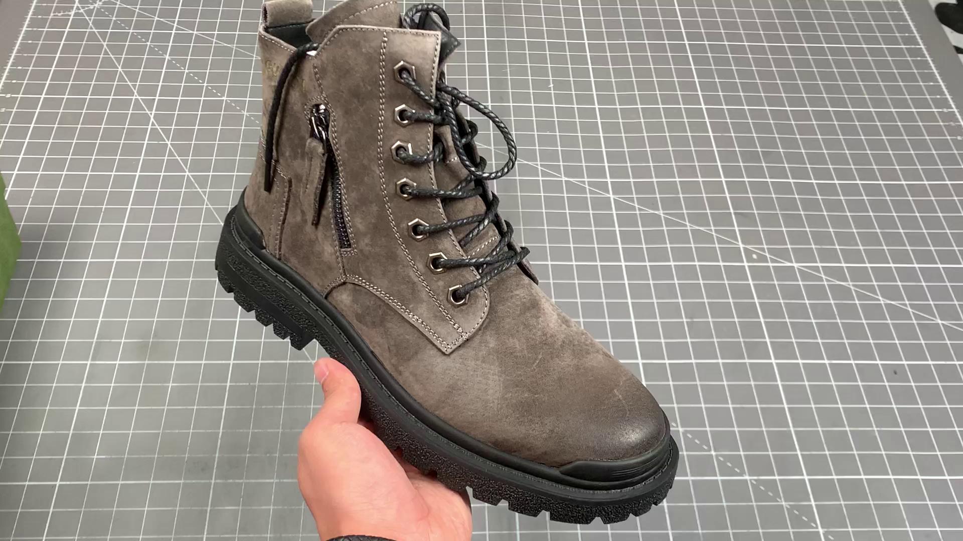 『纯原』gucci 古驰休闲马丁靴