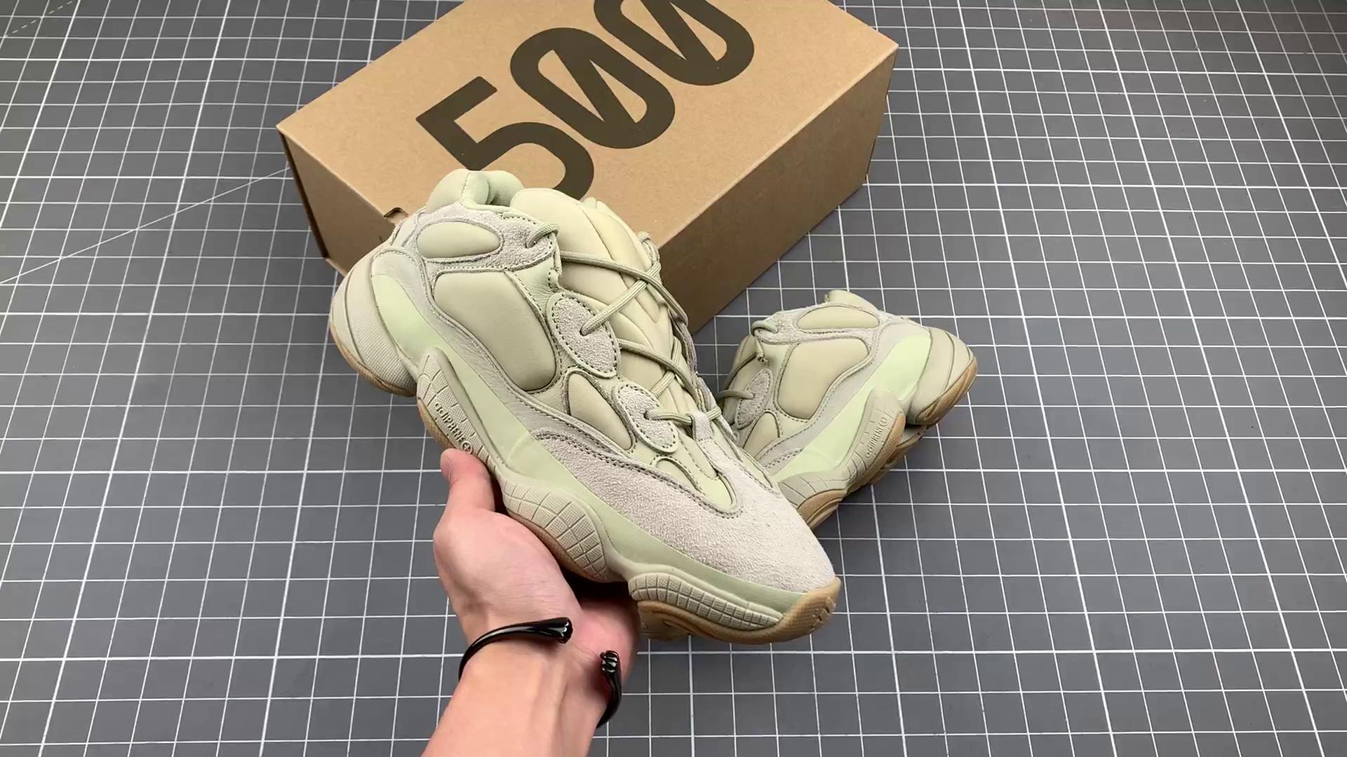『纯原』yeezy500 utility 石头 fw4839