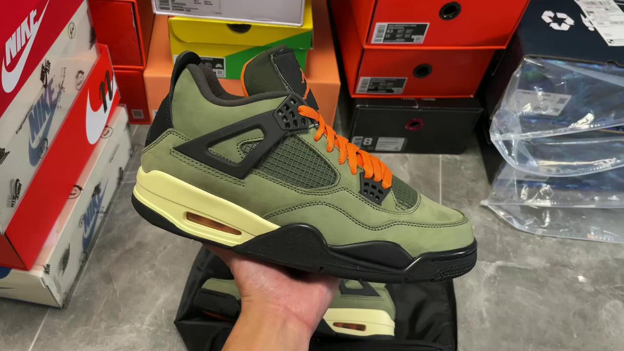 『纯原』 aj4 air jordan 4 军绿